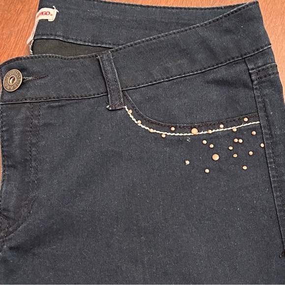 Bongo Dark Wash Stretchy Denim Jeans - Picture 3 of 9